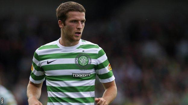 Celtic defender Adam Matthews