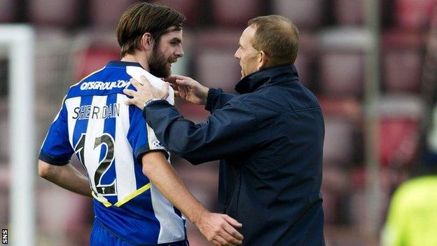 Cillian Sheridan and Kenny Shiels