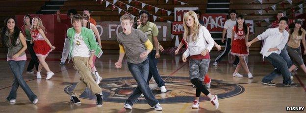 Scene from High School Musical