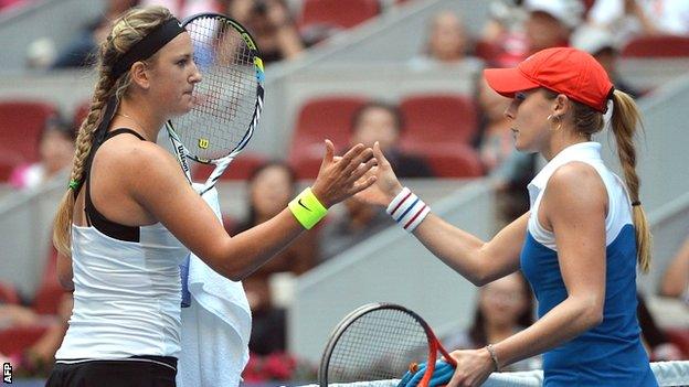 Victoria Azarenka & Alize Cornet