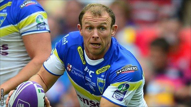 Warrington Wolves hooker Micky Higham