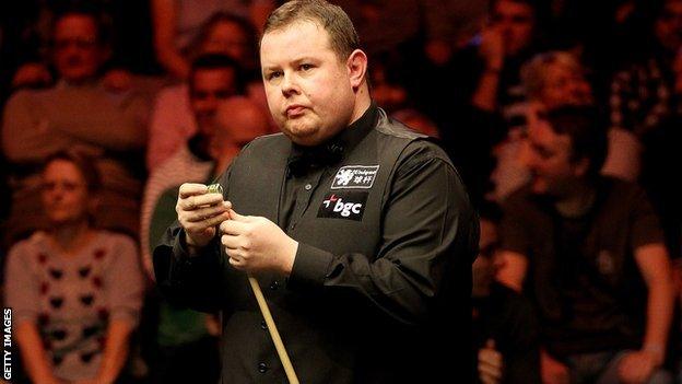 Snooker player Stephen Lee