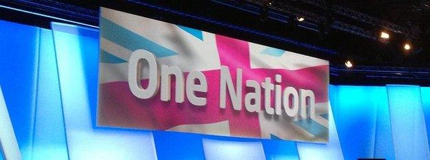 One Nation backdrop