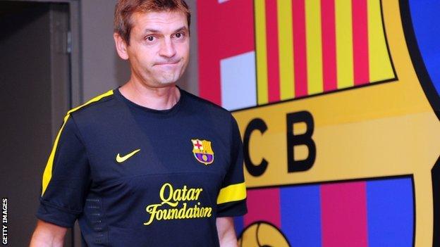 Barcelona boss Tito Vilanova