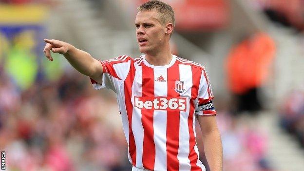 Stoke City's Ryan Shawcross