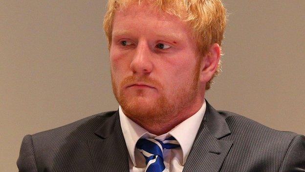 James Graham attends the NRL hearing