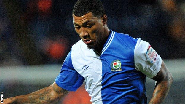 Blackburn Rovers striker Colin Kazim-Richards