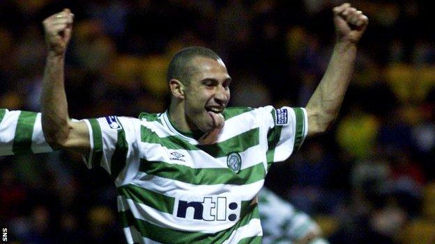 Former Celtic striker Henrik Larsson