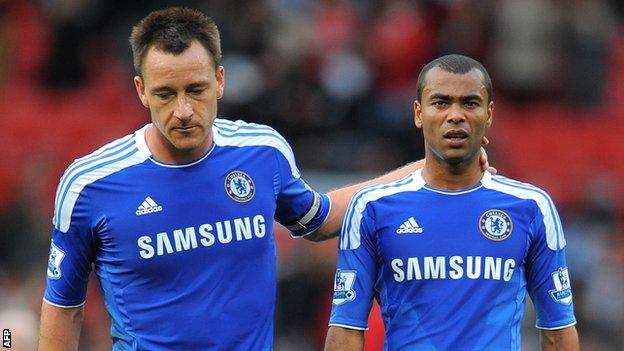 John Terry (left) and Ashley Cole (right)