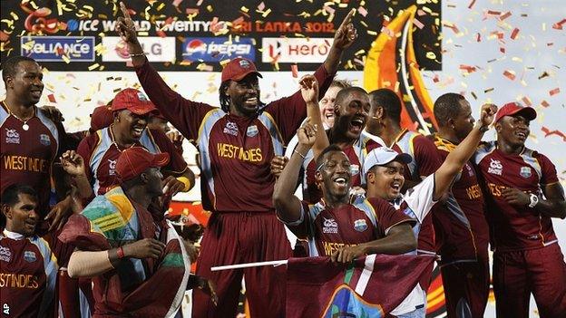 West Indies celebrations