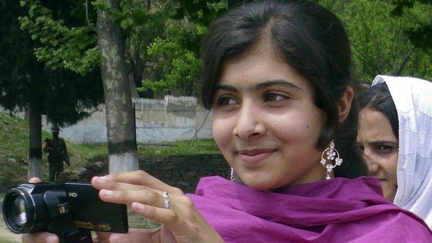 Pakistan schoolgirl Malala Yousafzai