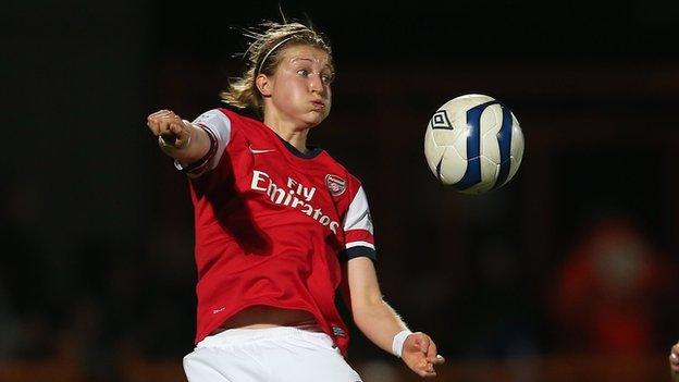 Ellen White of Arsenal Ladies