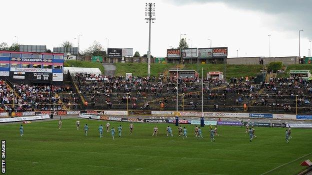 Bradford Bulls' Odsal Stadium