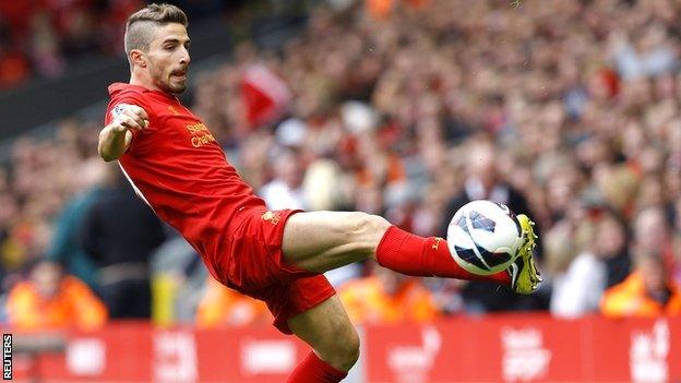 Liverpool's Fabio Borini