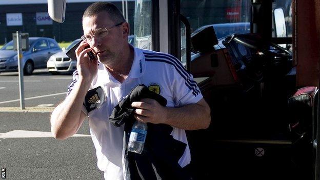 Scotland coach Craig Levein