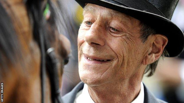 Sir Henry Cecil with Frankel