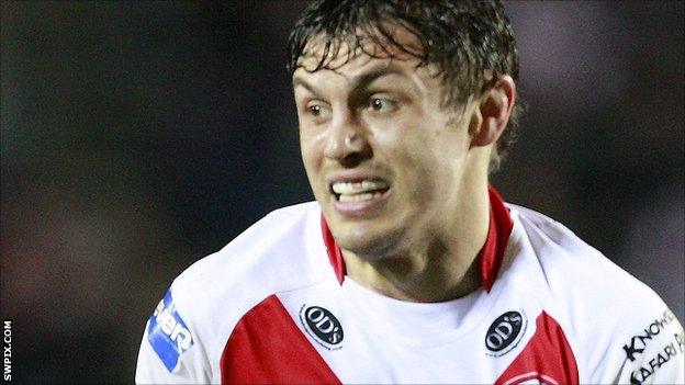 St Helens forward Jon Wilkin