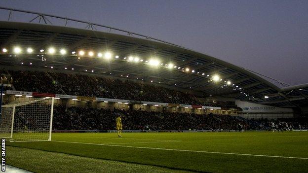 Brighton's Amex stadium