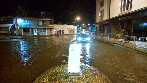 Flooding in Kingsbridge