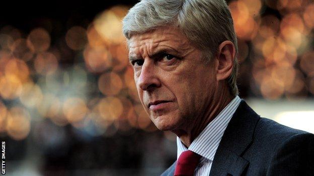 Arsenal manager Arsene Wenger