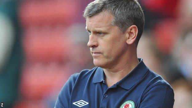 Blackburn caretaker Eric Black