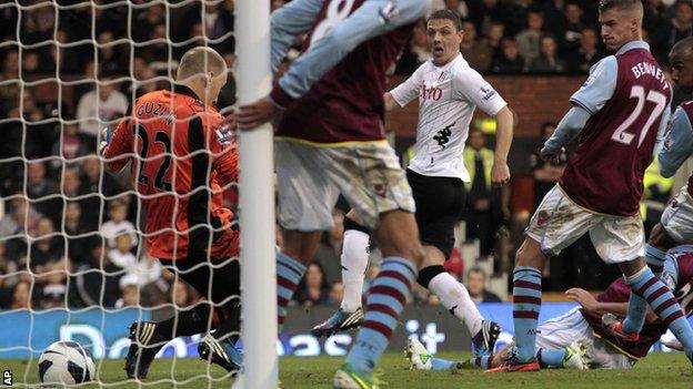 Chris Baird slots in Fulham's winner