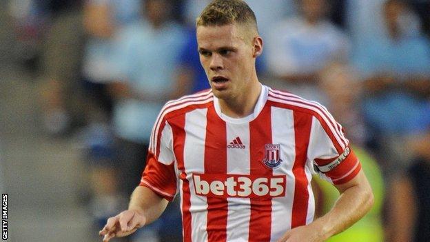 Stoke captain Ryan Shawcross