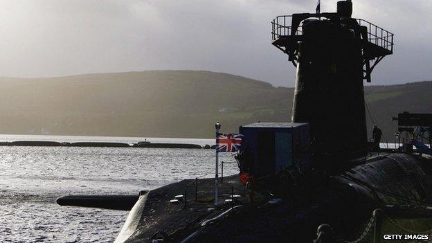 Faslane submarine