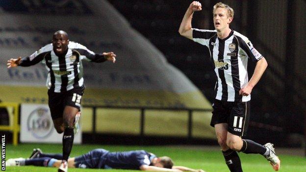 Notts County goal