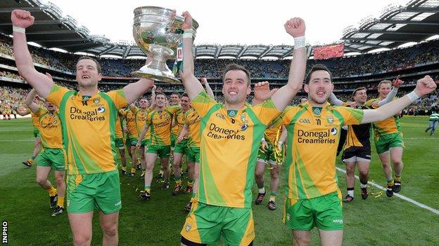 Michael Murphy, Karl Lacey and Mark McHugh are also named in the Football All-Stars