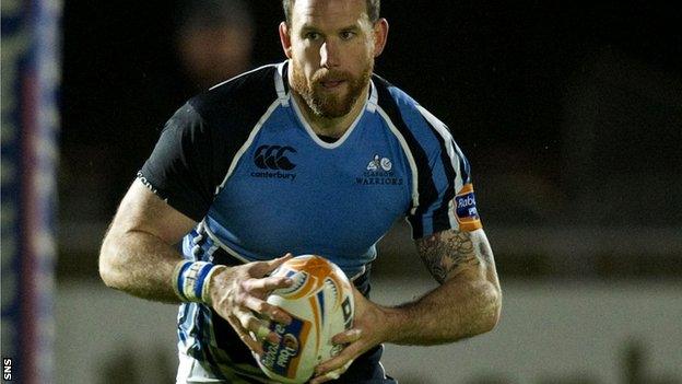 Glasgow Warriors centre Graeme Morrison