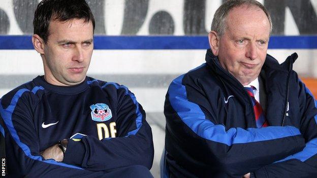 Dougie Freedman and Lennie Lawrence