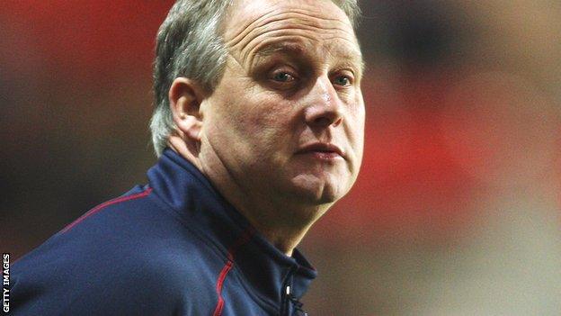 Bury manager Kevin Blackwell