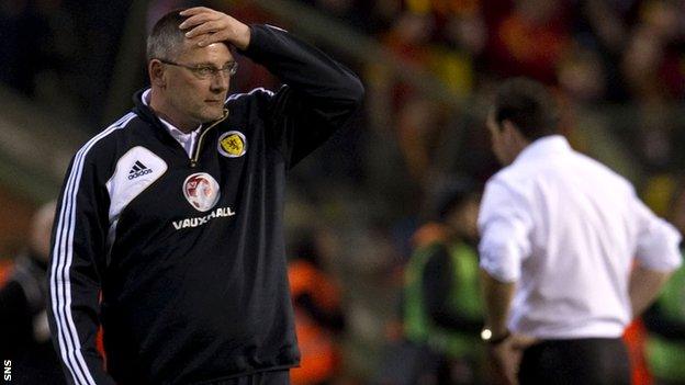 Scotland boss Craig Levein