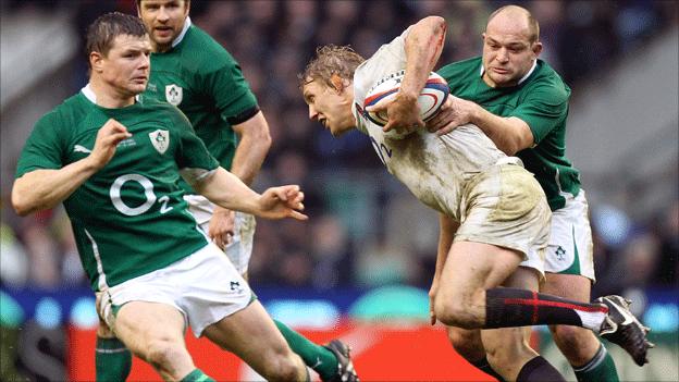 Brian O'Driscoll and Rory Best