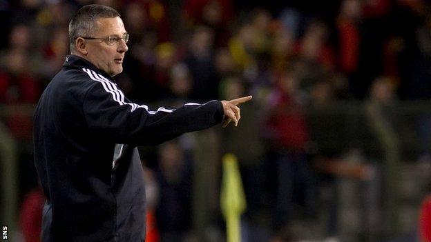 Scotland manager Craig Levein