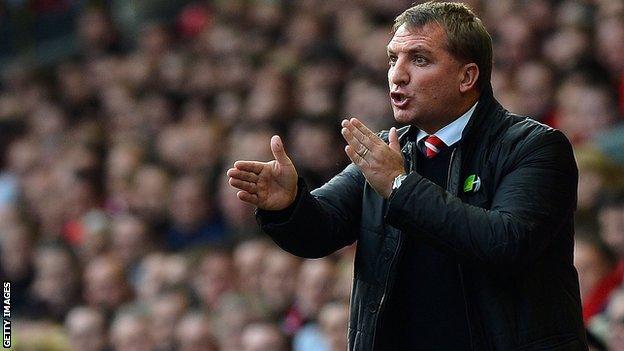 Liverpool manager Brendan Rodgers