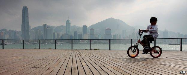 Hong Kong skyline