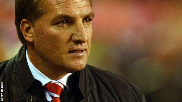 Liverpool manager Brendan Rodgers