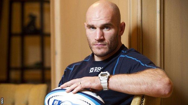 Scotland flanker Al Strokosch