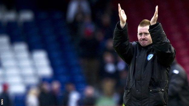 St Johnstone boss Steve Lomas