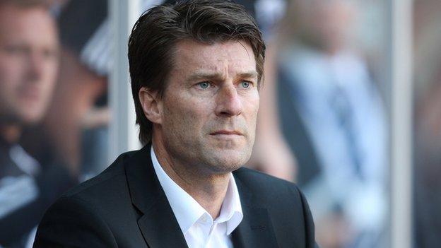 Swansea City manager Michael Laudrup