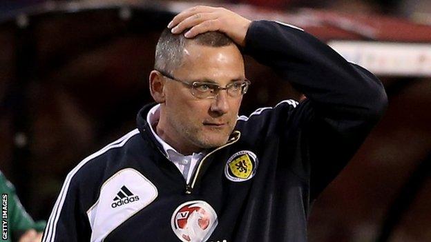 Scotland boss Craig Levein