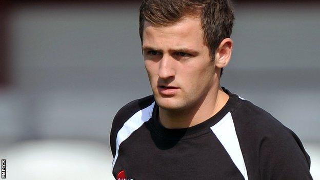 Accrington Stanley midfielder Will Hatfield