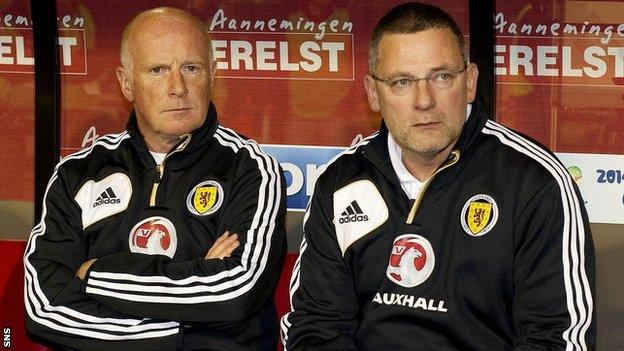 Peter Houston and Craig Levein