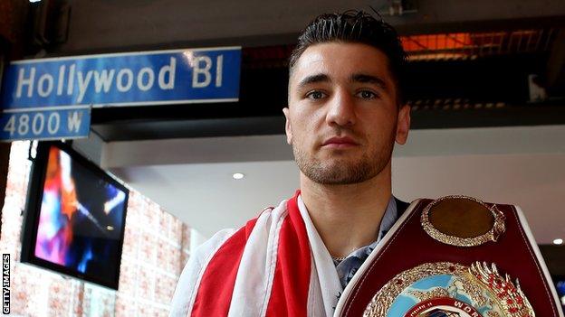 Nathan Cleverly in Los Angeles