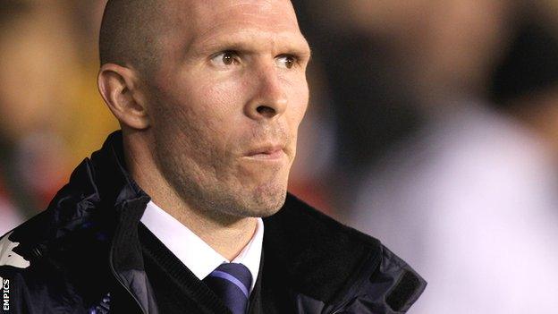 Portsmouth manager Michael Appleton