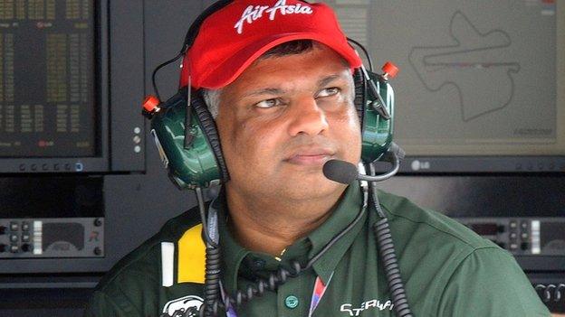 Caterham owner Tony Fernandes