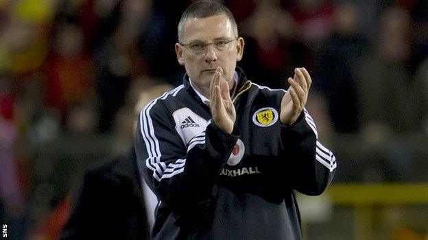 Former Scotland manager Craig Levein