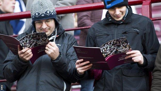 Hearts supporters examine share issue plans